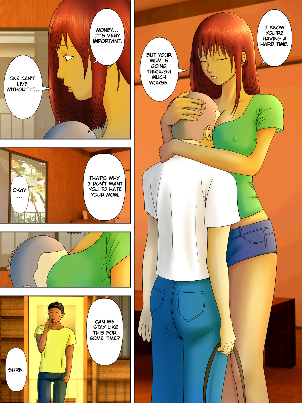 Hentai Manga Comic-Husband's in Prison, While the Wife is... 4 ~Housekeeper's Wife Cuckolded by Landlord's Son...~-Read-40